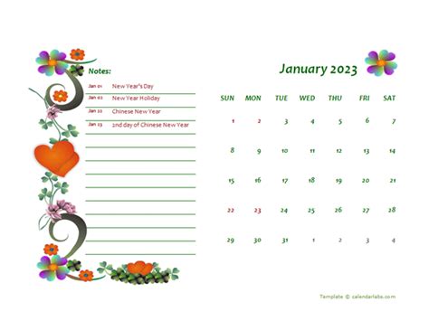 2023 Malaysia Calendar Free Printable Template Free Printable Templates