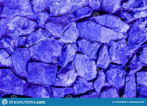 Background Texture Of A Blue Stone On The Rock Of The Mountain
