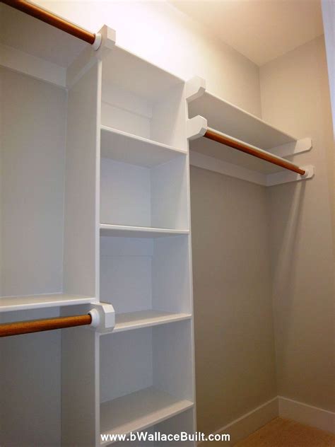 Closet space is one of the most under utilized but totally this will determine how you'll space the shelves and how deep to make them. Custom built in shelves for the Master Closet | Build a ...