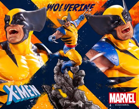 Marvel Universe Wolverine X Men Fine Art Statue 16 Kotobukiya