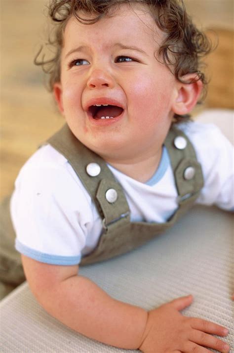 Crying Baby Boy 2 Photograph By Ian Hootonscience Photo Library