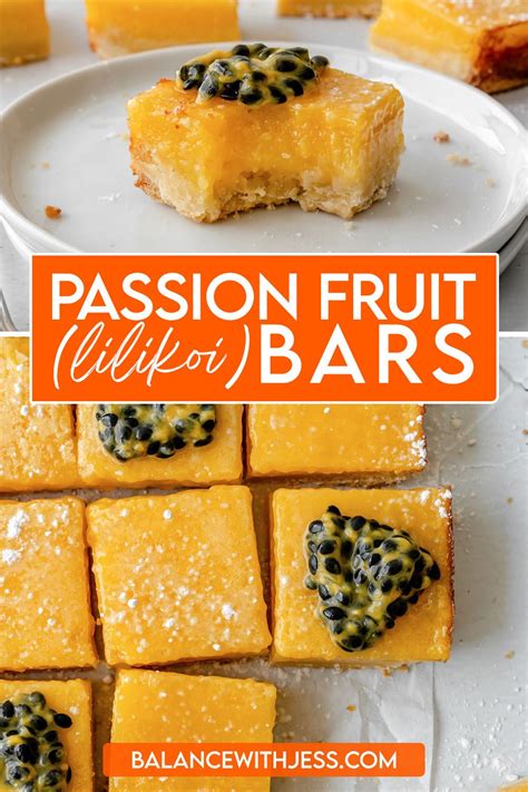 These Easy Passion Fruit Or Lilikoi Bars Have A Buttery Shortbread