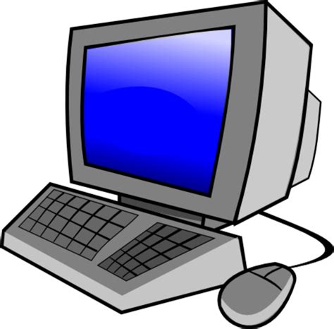 Computer Clipart Transparent Free Images At Clker Com Vector Clip