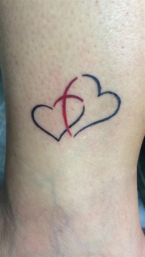 8 Double Heart Tattoo Designs For You Cleo Tattoobea