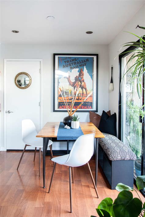 10 Small Living Rooms That Make Space For A Dining Table Too Apartment Therapy