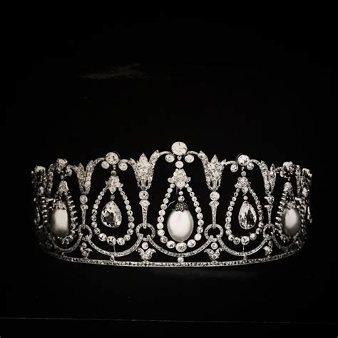 Pearl And Diamond Tiara David Warren Christies On Instagram