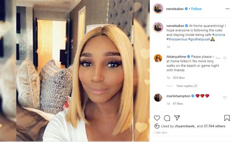 Even Your Home Matches You Nene Leakes Bedroom Selfie Draws Fans To