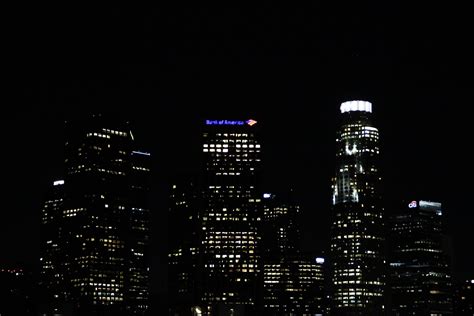 Free Stock Photo Of City Building Lights At Night