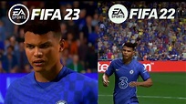Thiago Silva| FIFA 23 vs FIFA 22 - Gameplay Comparison - YouTube