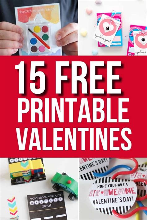 Free Printable Valentines Day Cards For Teens