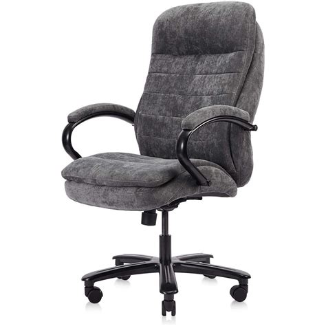 clatina ergonomic big and tall executive office chair with fabric upholstery 400lbs high capacity