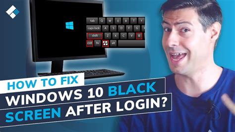 How To Fix Windows 10 Black Screen After Login 7 Ways Gt Benisnous