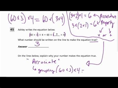 The associative property comes from the words associate or group. it refers to grouping of numbers or variables in algebra. Associative Property - Grade 4 Common Core Standards - YouTube