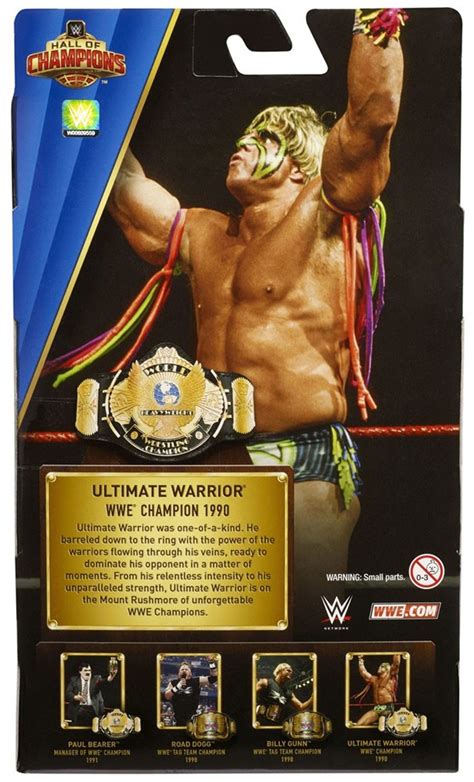 Wwe Wrestling Elite Hall Of Champions Ultimate Warrior Exclusive 6
