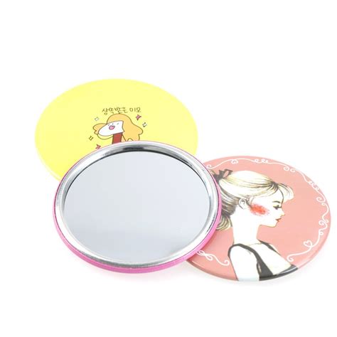 One Piece Girl Mini Pocket Makeup Mirror Cosmetic Compact Mirrors Espelho De Maquiagem