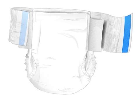 12 Case Adult Disposable Briefs Ultra Stretch Diaper