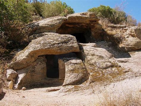 Domus De Janas Tombs Nughedu Santa Vittoria Italy Atlas Obscura