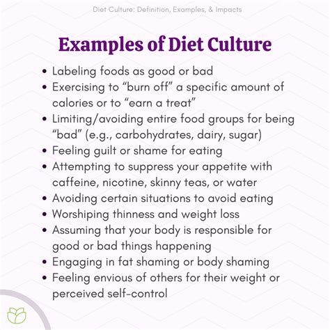 What Is Diet Culture Examples And How It Can Harm Your Mental Health
