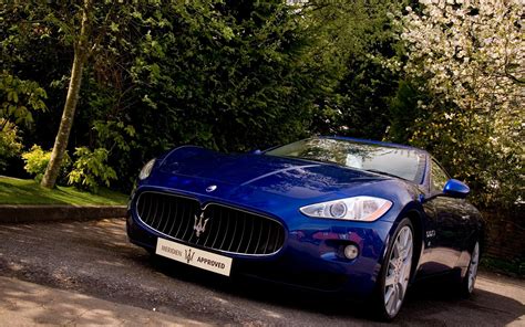 Blue Maserati Vehicles Sports Cars Maserati Granturismo Blue