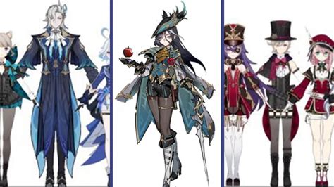 genshin influence fontaine lineup leak reveals all new characters in element gameskeeda