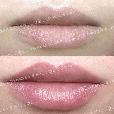 Before After Lip Blush Tattoo Microblading Nanocolor Infusion Lip