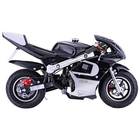 Go Bowen 40cc 4 Stroke Gas Pocket Bike Mini Motorcycle Black