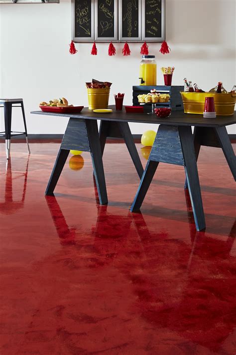 There are other kinds of garage floor paintings such as epoxy, that may not be painted, but which act as protective floor. RockSolid Garage Floor Coating Creates Party-Ready Space