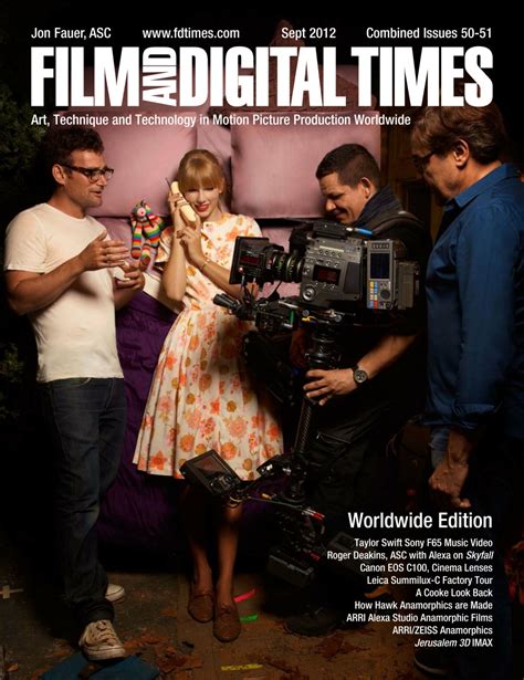 Film And Digital Times Magazine September 2012 Back Issue