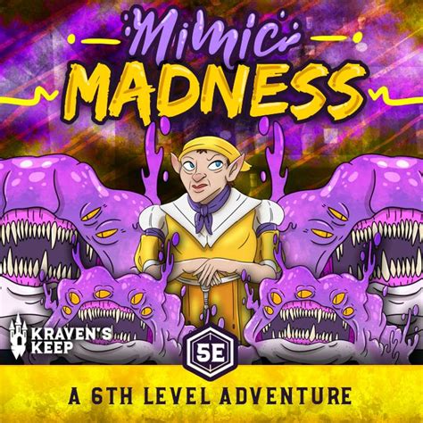A New Dandd Adventure Full Of Mimics Mimic Madness By Kravens Keep