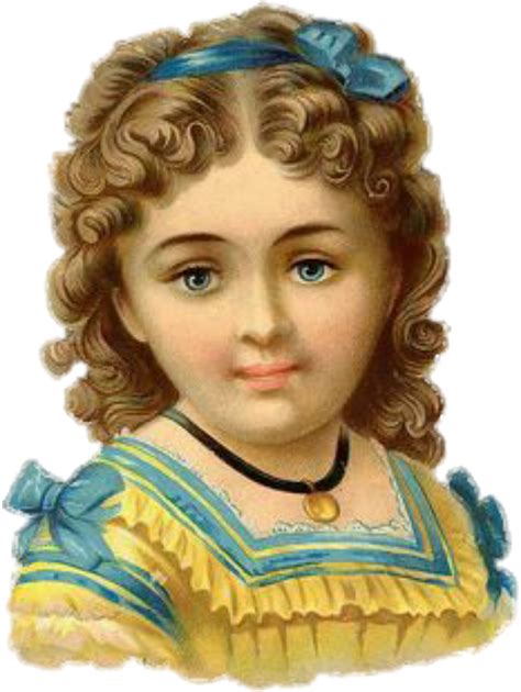 Vintage Cute Victorian Girl Woman Free Image From