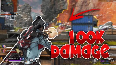 Reaching 100k Damage In Apex Legends With Wraith Apex Legends