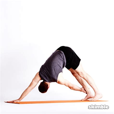 Downward dog is one of the most well known poses in yoga, but it can actually be quite a struggle in addition to being an inversion, down dog can also be used as a resting pose throughout your benefits of downward dog. Right Twisting Down Dog - Exercise How-to - Workout Trainer by Skimble