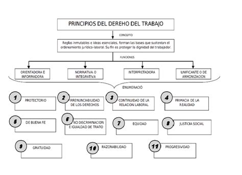 principios del derecho laboral colombiano elementos e