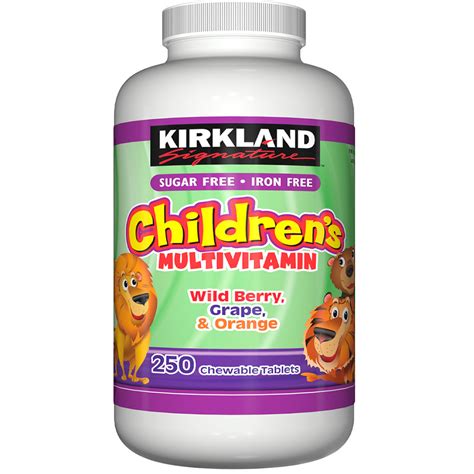 Maybe you would like to learn more about one of these? Kirkland Signature Children's Multivitamin 250 Chewable Tabs