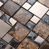 Images of Silver Glass Tiles