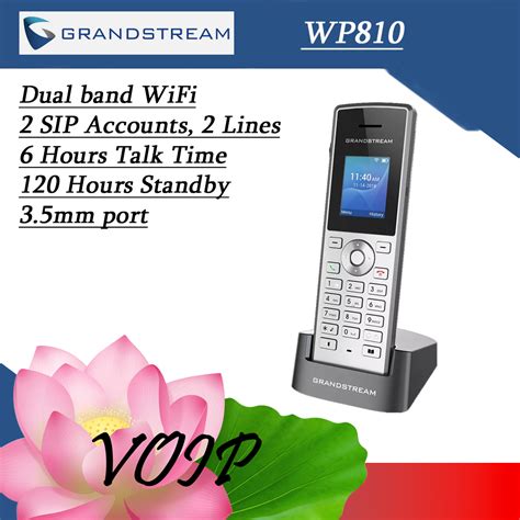 Grandstream Wp810 Portable Wifi Phone Lazada Ph