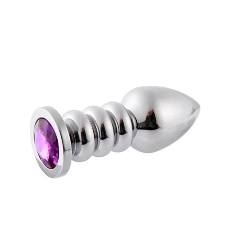 Big Anal Sex Toys For Couples Beads Stainless Steel Metal Butt Plug