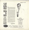Nat King Cole Wild Is Love UK vinyl LP album (LP record) (456045)