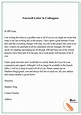 11+ Free Farewell Letter Template - Format, Sample & Example