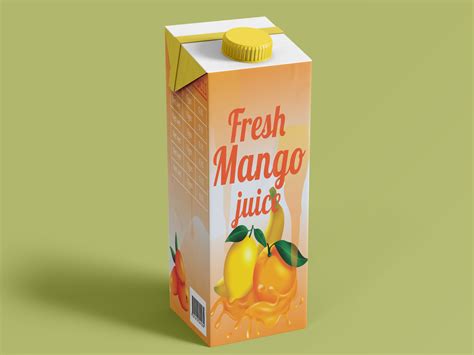 Mango Juice Packaging Design By Sabina Akther On Dribbble