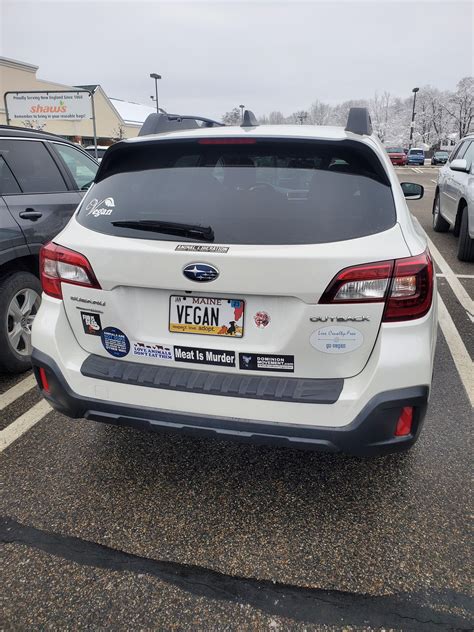 Which one of you did I see in the Shaws parking lot? 🥰 : r/vegan
