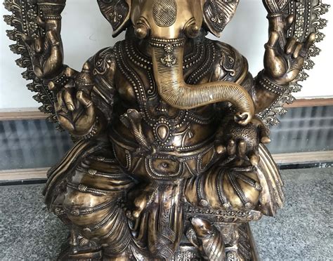 Garden Big Statue Of Brass Made Lord Ganesha 6 Feet Height Buy Ganesh