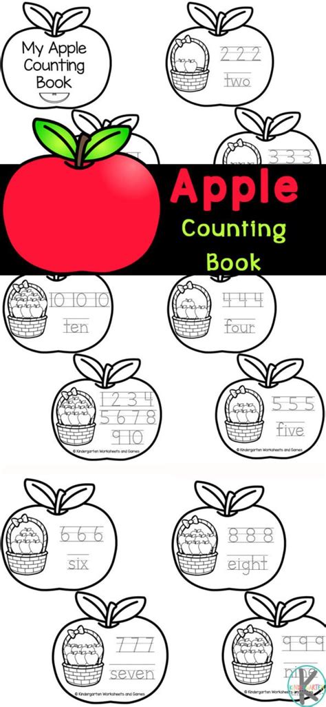 Preschool Apple Counting Activity Free Homeschool Deals