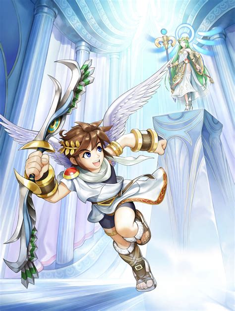 Promotional Artwork Characters And Art Kid Icarus Uprising