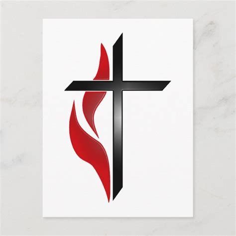 Cross And Flame Postcard