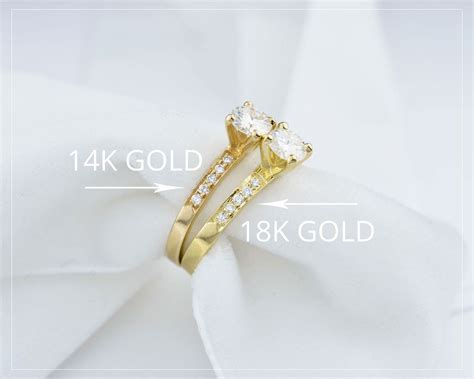 We're here to help you choose the best gold karat for your wedding ring. 14k vs 18k Gold Jewelry: What's the Difference ...