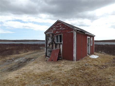 Abandoned Cabin Just Off The Irish Loop Rnewfoundland