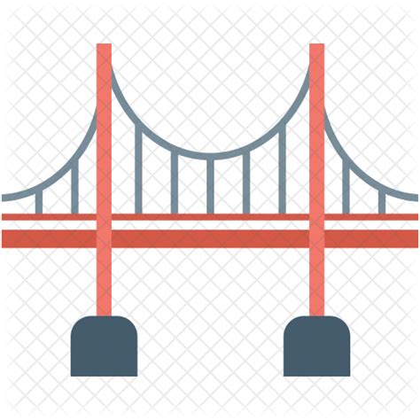 Bridge Icon Download In Flat Style