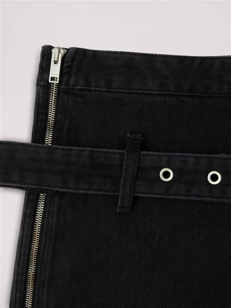 Belted Denim Mini Skirt Ambush® Official