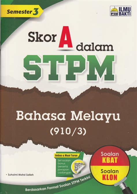 Salasilah Bahasa Melayu ~ Dermaga Bm Stpm